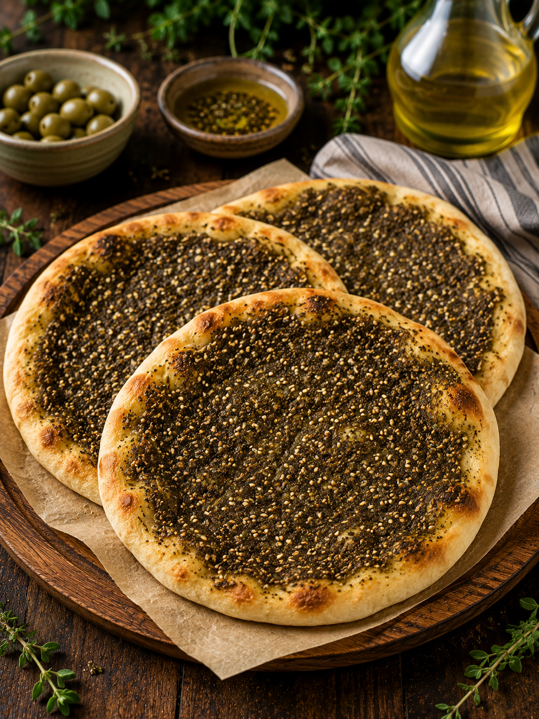 منقوشة زعتر