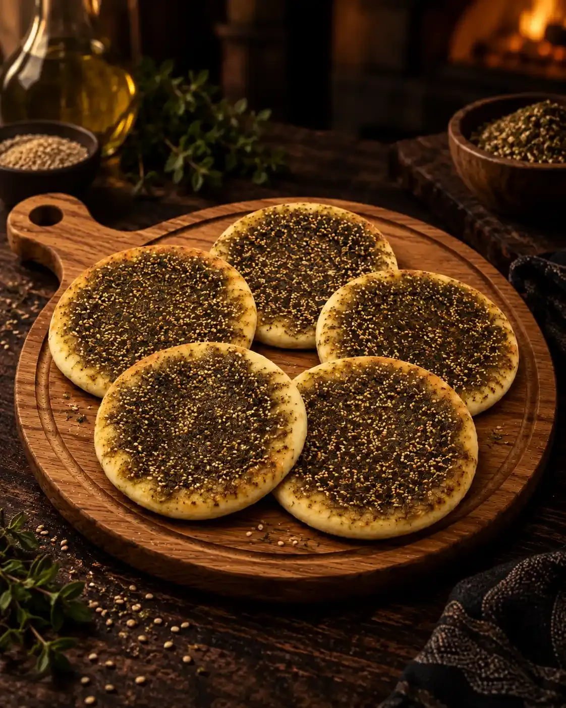 منقوشة زعتر